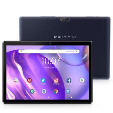 PRITOM 10 inch Android Tablet, 2GB RAM+32GB ROM, Quad-Core Processor, Black M10 picture