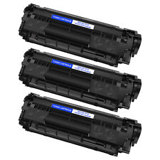 3PK High Yield Q2612A 12A Toner Cartridge for HP LaserJet M1319 M1319f 3052 3055 picture