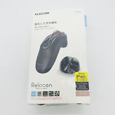 Elecom M-RT1BRXBK Trackball Mouse Handy Type Relacon W/ Media Control Bluetooth picture