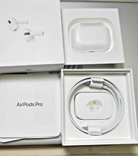 Apple AirPods Pro 2nd Generation with MagSafe Wireless Charging Case - White USA picture