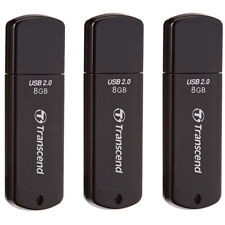 3 Pack Transcend 8GB Jetflash 350 USB 2.0 Flash Memory Pen Thumb Storage  picture