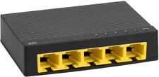 5 Port 10 100 1000Mbps Gigabit Ethernet Unmanaged Desktop Switch IEEE 802.3ab Ca picture