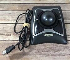 Kensington Expert Mouse Trackball Model #K64325 Wired USB Black Silver TESTED picture