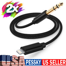 iOS Male to 3.5mm Aux Cable Car Audio Adapter For iPhone 14 Pro Max 13 12 11 picture