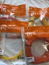 Beyond Tech Fiber Optic Patch Cord Lot picture
