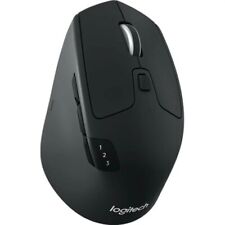 New Logitech M720 Triathlon Multi-Computer Wireless Mouse, Black picture