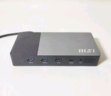 MSI PC Docking Station Gen2 USB-C 100W PD Charging (DOCK ONLY) picture