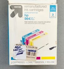 HP 564XL 3 COUNT INK CARTRIDGES CYAN MAGENTA YELLOW SEALED picture