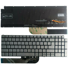 New US Backlit Laptop Keyboard for Dell Inspiron 15 7501 7500 Silver picture