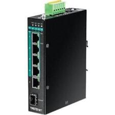 Trendnet 6-port Hardened Industrial Gigabit Poe+ Layer 2 Managed Din-rail Switch picture