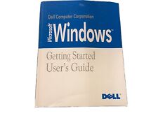 1992 Dell Microsoft Windows Version 3.1 Getting Started Users Guide Manual picture