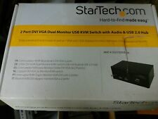 StarTech.com SV231DDVDUA 2-Ports DVI/ DUAL Monitor USB KVM Switch Audio/USB picture