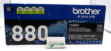 Genuine Brother TN880 Super High Yield Black Toner Cartridge F.Shipping D picture