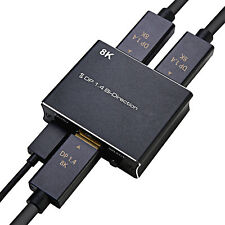 Switch Splitter Easy Setup Audio Extract Displayport 1.4 1x2 2x1 Multiple Source picture