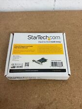 StarTech.com 4-Port Low-Profile PCI Express HighSpeed USB 2.0 Card PEXUSB4DP A11 picture
