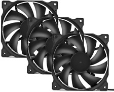 Uphere 3-Pack Long Life Computer Case Fan 120Mm Cooling Case Fan For Computer Ca picture