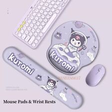 Cartoon Kuromi Melody 3D Silicone Mouse Pad Wrist Rest Anti-Slip Rubber Bottom picture