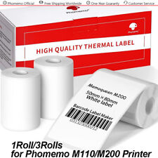 Phomemo 50x80mm Thermal Labels- Sticker Label for M110/M120/M200 Label Printer picture