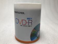 New Memorex DVD-R 100 Pack 16X 4.7Gb 120min Recordable DVD-R picture