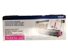 Genuine Brother TN-221M Magenta Toner Cartridge- Factory Sealed picture