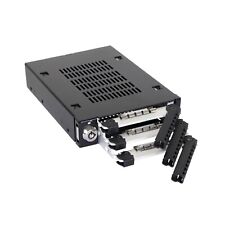 ICY DOCK Triple 3 Bay 2.5 inch SAS/SATA HDD & SSD Mobile Rack Enclosure for E... picture