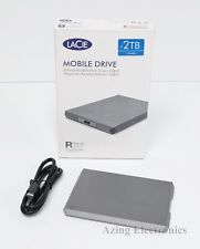 LaCie LRD0TU9 2TB USB 3.1 Type-C Mobile Hard Drive STHG2000402 - Gray  picture