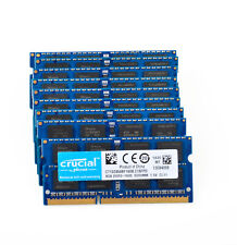 Crucial 80 GB DDR3 RAM 10x 8 GB PC3-12800S 1600Mhz SODIMM 204Pin Laptop Memory picture