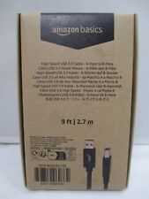 Amazon Basics High Speed USB 3.0 Cable 9ft A Male To B Male picture