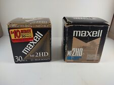 Maxell MF 2HD High Density Floppy Disk 46 Open Box IBM Compatible B-3 picture