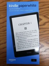 Brand New Amazon Kindle Paperwhite Signature Edition 32 GB Black picture