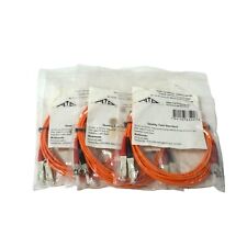 Lot of Three - Allen Tel GBSTC-D2-02 Fiber Optic Cable Assembly Patch Cord, ST T picture