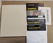Graphics Expander 1985 - Springboard Apple II II+ IIe IIc Disk Print Shop CIB picture