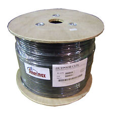 CAT6 BARE COPPER 550MHz Outdoor Direct Burial Gel Filled Ethernet Cable 200ft picture