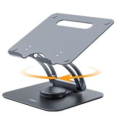 360 Rotating Laptop Stand For Desk, Laptop Riser Adjustable Height And Angle, picture