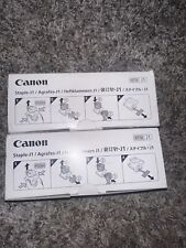 2 NEW Canon Staple-J1 3-pak Copier Staple Cartridges No.502C 6707A001[AC] picture
