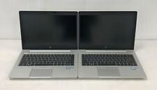 (2) HP EliteBook 830 G6 Laptop 13.3