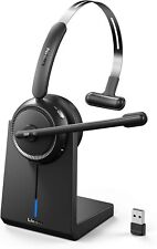 LEVN CT001 Wireless Headset with Microphone for Call Center/Office/Work picture