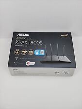 Open Box ROUTER ASUS AX1800 RT-AX1800S Dual Band WiFi 6 Extendable Router picture