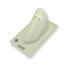 Wall plate: Single-Gang Recessed Cable Pass-thru  Light Almond picture