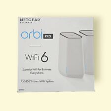 NETGEAR Orbi Pro SXK50 Tri-Band Wi-Fi 6 AX5400 Mesh System (Router + Satellite) picture