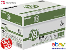 Boise X-9 MultiUse Copy Paper Case Letter Size, 5000 Sheets, 20 Lbs, 10 Reams picture