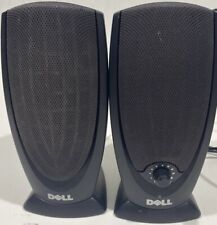 Dell A215 Stereo Multimedia Phone MP3 PC Computer Speakers Tested Working picture