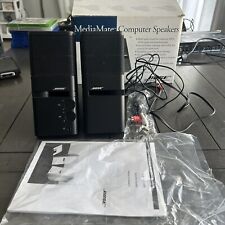 Bose MediaMate Computer Speakers with Audio Cables  VG Condition picture