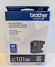 Genuine Brother - LC101BK Ink Cartridge - Black 5-7/2025 picture