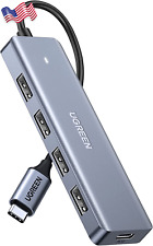 UGREEN USB C Hub 4 Ports Powered USB C Splitter For Laptop MacBook Pro iMac iPad picture