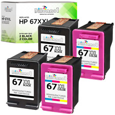 Printer Ink Cartridge for HP 67XXL fits ENVY 6055 6455 6058 6075 6452 6458 Lot picture