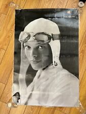 VINTAGE APPLE COMPUTER AMELIA EARHART THINK DIFFERENT POSTER 24' x 36