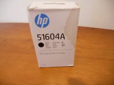 Black Genuine HP 51604A Ink Cartridge Quietjet 2228A NEW DATED 3/2022 picture