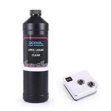 Alphacool Core 1 CPU Water Block and Apex Liquid ECO Clear Coolant, White picture