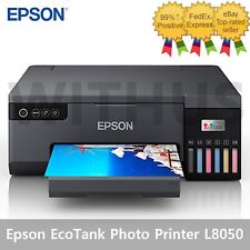 EPSON EcoTank L8050 Compact Photo Printer Fast 6 Colors A4 Size - Tracking picture